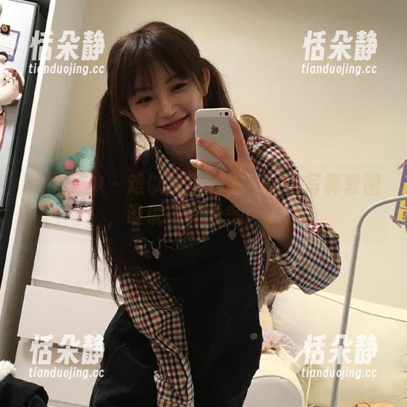 克拉女神 - 难以抗拒的慕菲吊带写真套图，谁说要有勇气！.txt